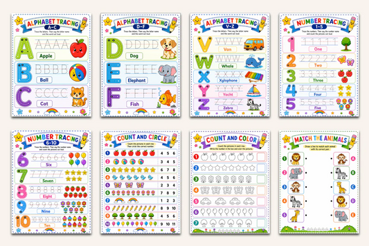 Smart Kids Activity Book