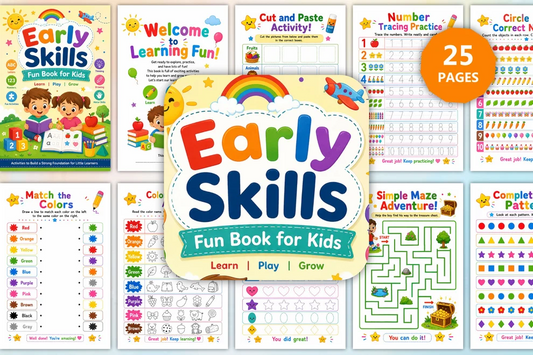 Early Skills Fun For Kids Book