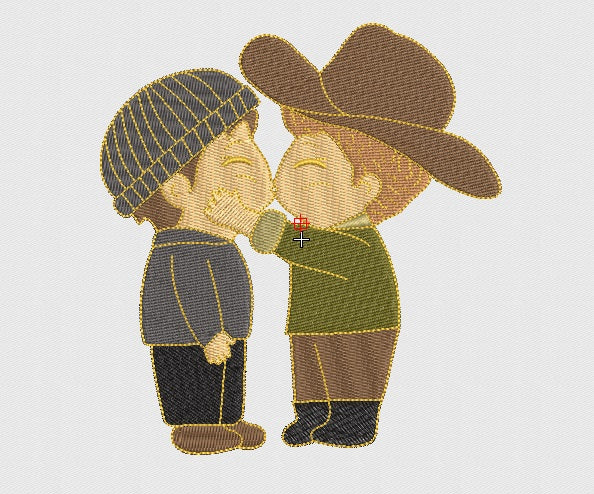 Kid Embroidery Design