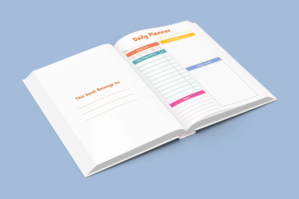 Children Daily Activity Book