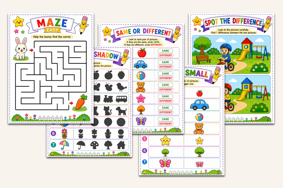 Smart Kids Activity Book