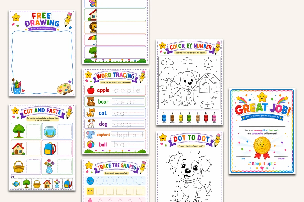 Smart Kids Activity Book